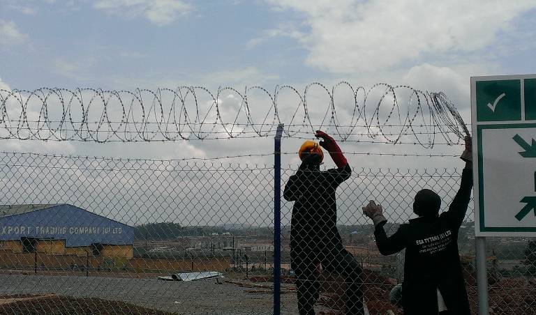 Razor wire & Electric fencing systems in uganda image